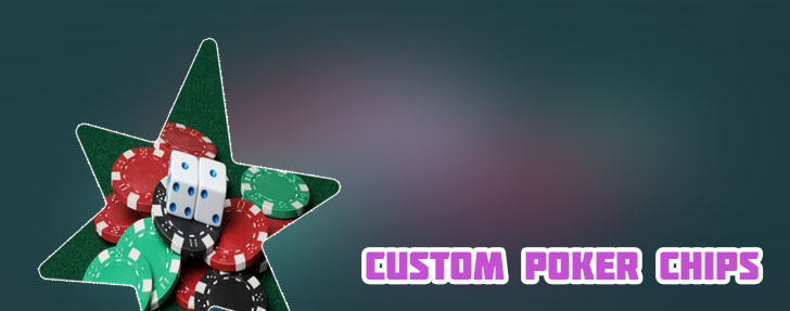 Double sided custom poker chips