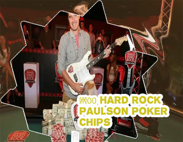 Hard rock cafe poker chips