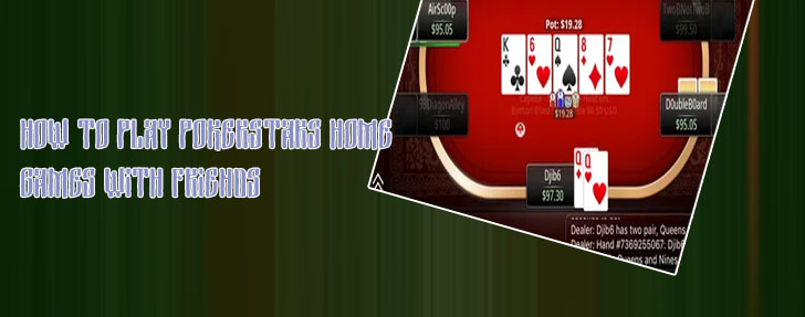 Poker stars play with friends