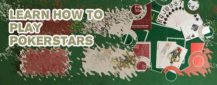 Poker stars playing cards