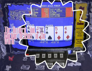 Video poker machines